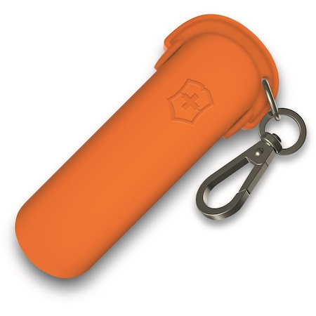 Swiss Army Brands 2024 Victorinox Silicone Case, Headphones Mango Tango Orange, Cc Box VIC-4.0451